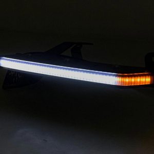 Quake LED® Slim Smoked Fender Chop Turn Signal DRL Lights (18-Up Jeep Wrangler / Gladiator Rubicon)