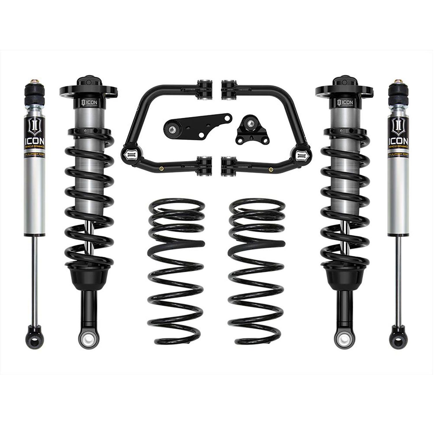 ICON® Stage 2 Suspension 1.25"-3" Lift Kit Tubular (2024+ Toyota Tacoma)