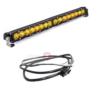 Baja Designs® S8™ 20" Amber Driving/Combo LED Light Bar w/Upfitter Harness Baja Designs® S8™ 20" Amber Driving/Combo LED Light Bar w/Upfitter Harness