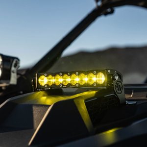 Baja Designs® S8 10-inch LED Hood Mount Light Bar Kit (2022+ RZR Pro R)