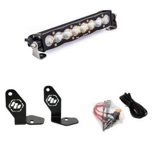 Baja Designs® S8 10-inch LED Hood Mount Light Bar Kit (2022+ RZR Pro R)