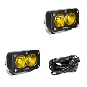 Baja Designs® S2 Pro LED Pod Lights Amber Spot Beam Pair Baja Designs® S2 Pro LED Pod Lights Amber Spot Beam Pair