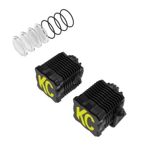 KC HiLiTES™ Flex Era® 1 LED Light Pod Master Kit Pair w/ Harness, Lenses, Covers KC HiLiTES™ Flex Era® 1 LED Light Pod Master Kit Pair w/ Harness, Lenses, Covers