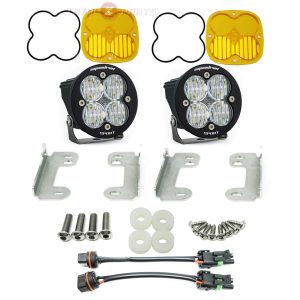 Baja Designs® Squadron-R™ Sport LED Fog Lights Kit (18+ Jeep Wrangler/Gladiator Sahara Bumper)