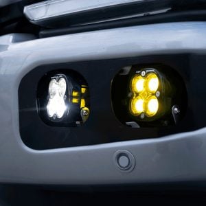 Baja Designs™ Squadron SAE Pro LED Fog Lights Upfitter Kit (23-25 Ford F250/F350)