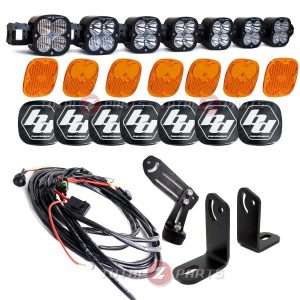 Baja Designs™ 7 XL Linkable LED Light Bar w/Brackets, Harness, Rock Guards, Factory Amber Lenses