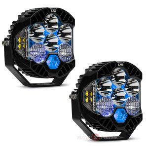 Baja Designs® Pair LP6 Pro LED Clear Driving/Combo Light Headlight (Blue Backlight) Baja Designs® Pair LP6 Pro LED Clear Driving/Combo Light Headlight (Blue Backlight)