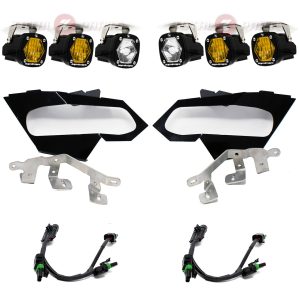 Baja Designs® S1 LED Headlight Kit, 4x Amber, 2x Clear (2017+ Can-Am Maverick X3)