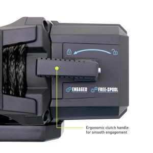 Borne Off-Road® 12K Electric Winch Black Synthetic Rope Borne Off-Road® 12K Electric Winch Black Synthetic Rope
