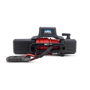 Borne Off-Road® 12K Electric Winch - Red Synthetic Rope Borne Off-Road® 12K Electric Winch - Red Synthetic Rope