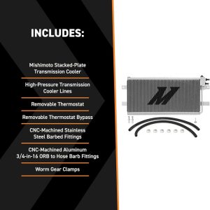 Mishimoto® Transmission Cooler for 03-09 Dodge Ram 5.9L/6.7L Cummins Mishimoto® Transmission Cooler for 03-09 Dodge Ram 5.9L/6.7L Cummins