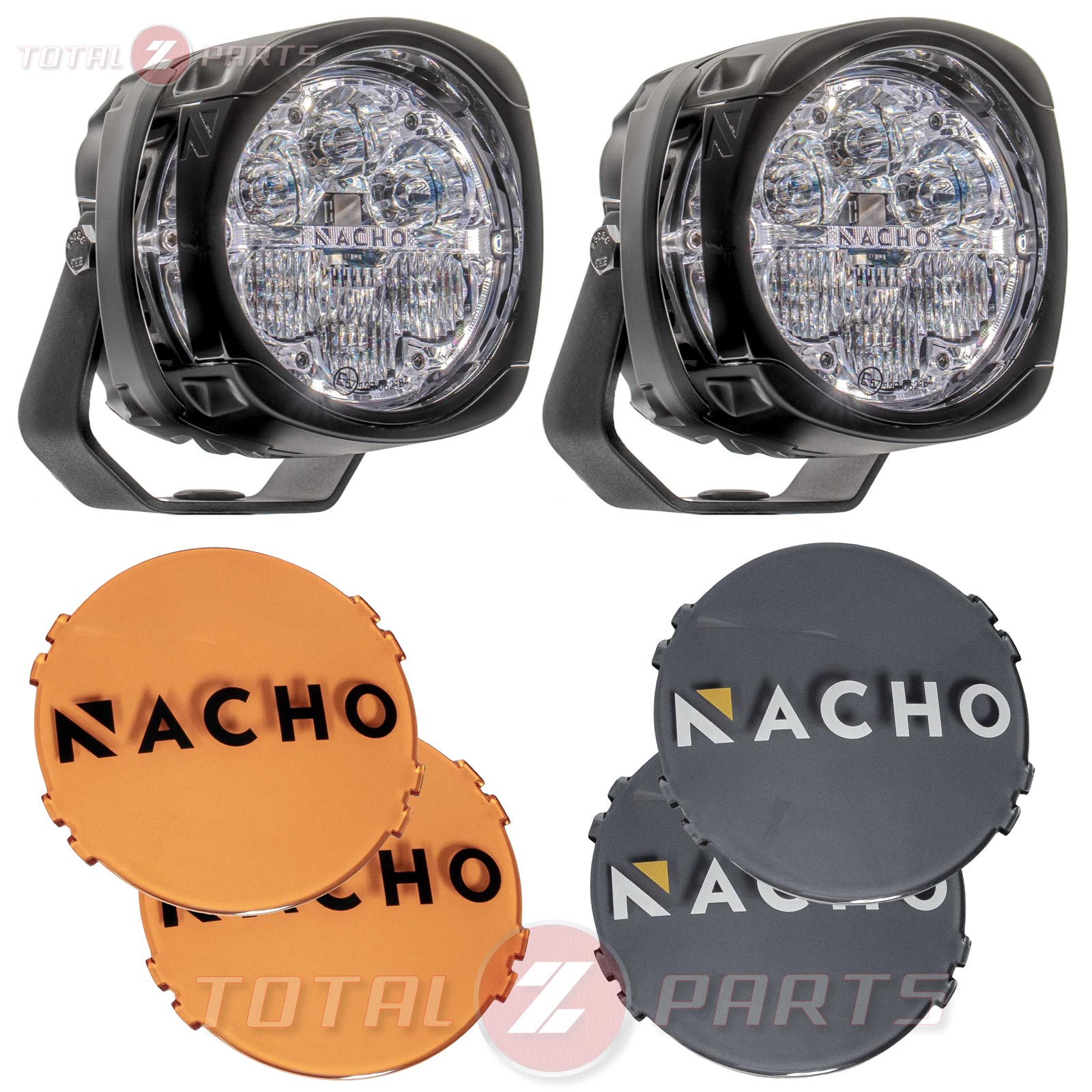 NACHO Quatro Combo Beam 4-inch Offroad LED Fog Lights Pair