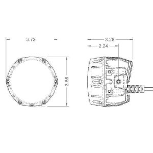 NACHO Quatro Spot 4-inch Offroad LED Fog Lights Pair NACHO Quatro Spot 4-inch Offroad LED Fog Lights Pair