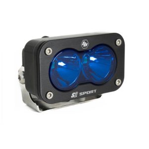 Baja Designs® S2 Sport LED Light (Single) Blue Spot Beam