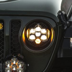 Baja Designs® DOT LP6 Headlight Kit (Amber DRL) for Wrangler JL / Gladiator JT (w/Halogen) Baja Designs® DOT LP6 Headlight Kit (Amber DRL) for Wrangler JL / Gladiator JT (w/Halogen)