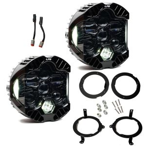 Baja Designs® DOT LP6 Headlight Kit (White DRL) for Jeep Wrangler JL / Gladiator JT