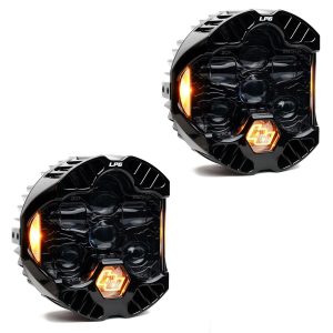 Baja Designs® DOT LP6 Clear (Amber DRL) Headlight Replacement Pair - Universal