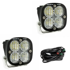 Baja Designs® Squadron Sport Fog Lights Pair Wide Cornering w/ Amber Rock Guards Baja Designs® Squadron Sport Fog Lights Pair Wide Cornering w/ Amber Rock Guards