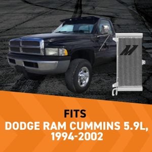 Mishimoto® Transmission Cooler for 94-02 Dodge Ram 5.9L Cummins Mishimoto® Transmission Cooler for 94-02 Dodge Ram 5.9L Cummins