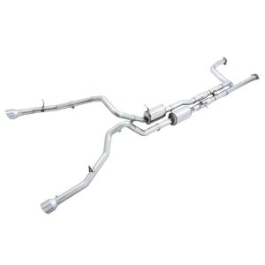AWE Tuning® Catback 0FG Exhaust, Diamond Black Tips (21-24 RAM 1500 TRX)