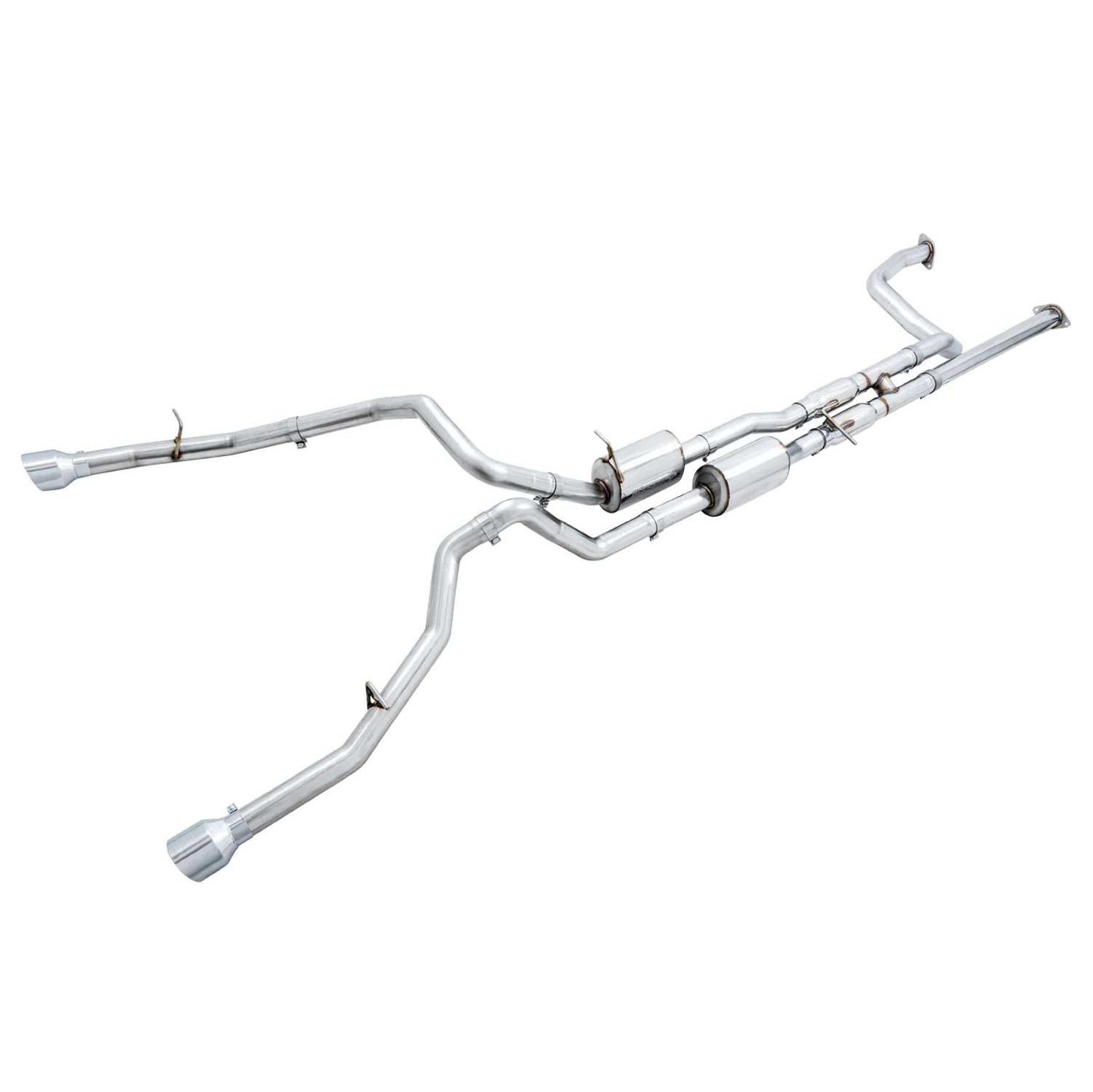AWE Tuning® Catback 0FG Exhaust, Chrome Silver Tips (21-24 RAM 1500 TRX)