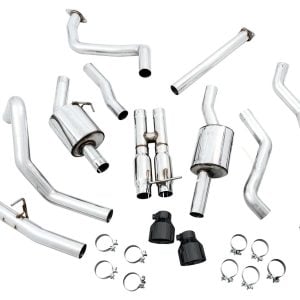 AWE Tuning® Catback 0FG Exhaust, Diamond Black Tips (21-24 RAM 1500 TRX) AWE Tuning® Catback 0FG Exhaust, Diamond Black Tips (21-24 RAM 1500 TRX)