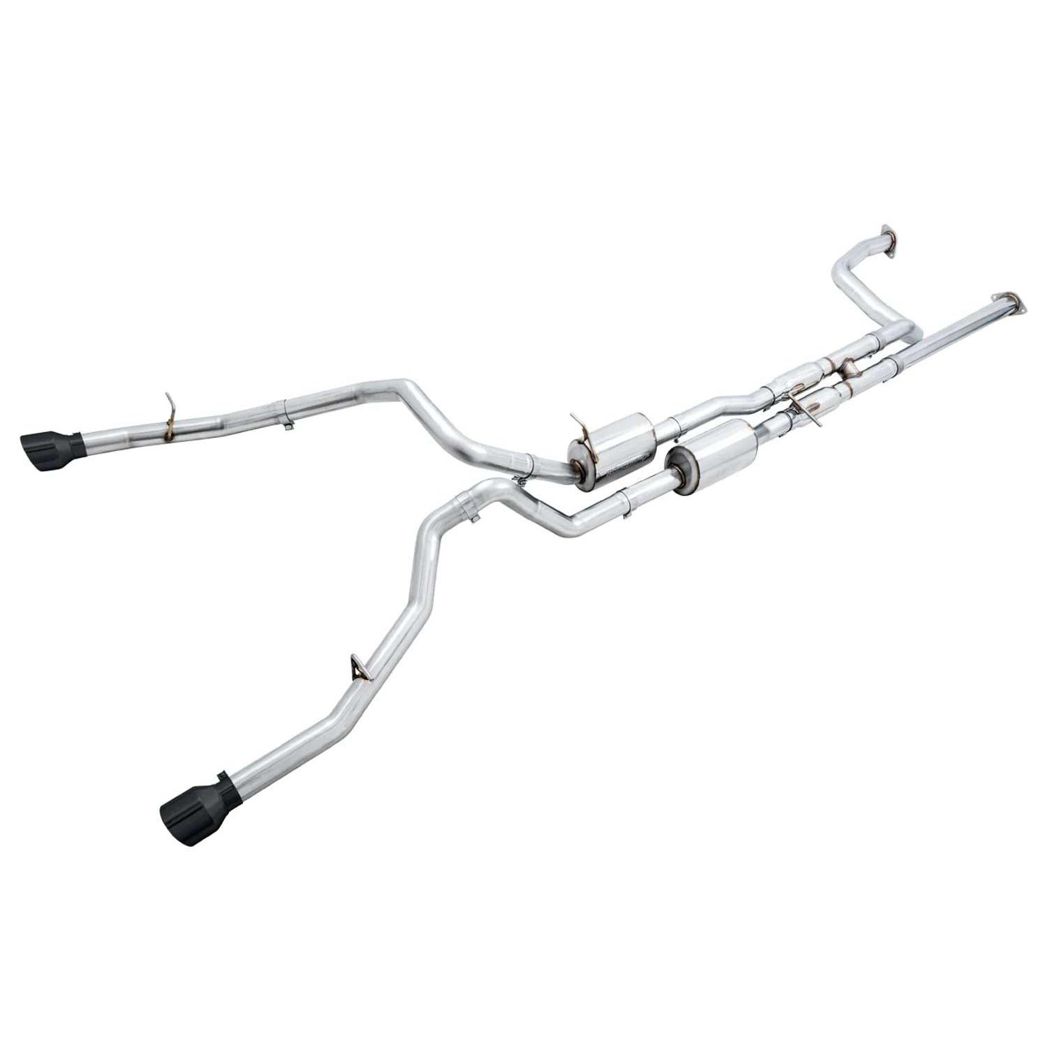 AWE Tuning® Catback 0FG Exhaust, Diamond Black Tips (21-24 RAM 1500 TRX)