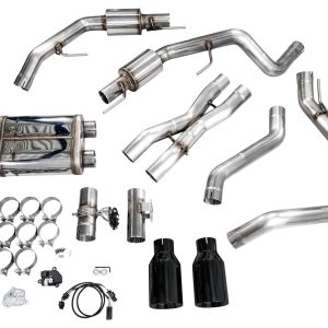 AWE Tuning® SwitchPath™ Catback Exhaust, Diamond Black Tips (23-25 Ford Raptor R) AWE Tuning® SwitchPath™ Catback Exhaust, Diamond Black Tips (23-25 Ford Raptor R)