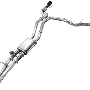 AWE Tuning® SwitchPath™ Catback Exhaust, Diamond Black Tips (23-25 Ford Raptor R) AWE Tuning® SwitchPath™ Catback Exhaust, Diamond Black Tips (23-25 Ford Raptor R)