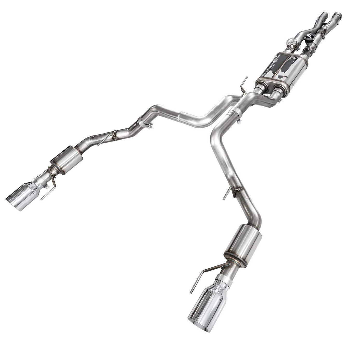 AWE Tuning® SwitchPath™ Catback Exhaust, Chrome Silver Tips (23-25 Ford Raptor R)