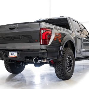 AWE Tuning® SwitchPath™ Catback Exhaust, Chrome Silver Tips (23-25 Ford Raptor R) AWE Tuning® SwitchPath™ Catback Exhaust, Chrome Silver Tips (23-25 Ford Raptor R)
