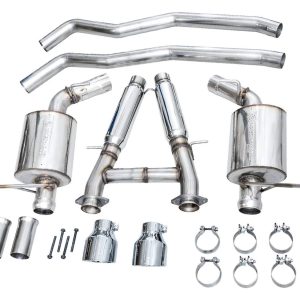 AWE Tuning® Catback Touring Exhaust, Chrome Tips (18-25 Dodge Durango SRT & Hellcat)