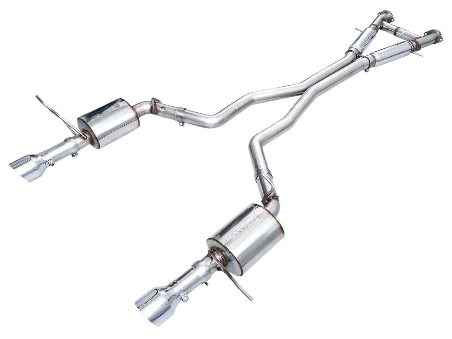 AWE Tuning® Catback Touring Exhaust, Chrome Tips (18-25 Dodge Durango SRT & Hellcat)