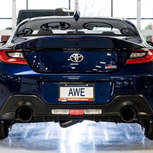 AWE Tuning® Catback Touring Exhaust, Black Tips (Toyota 86/GR86, Scion FR-S, Subaru BRZ) AWE Tuning® Catback Touring Exhaust, Black Tips (Toyota 86/GR86, Scion FR-S, Subaru BRZ)