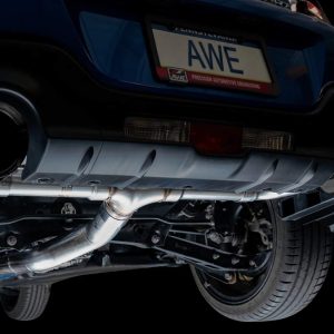 AWE Tuning® Catback Track Exhaust, Black Tips (Toyota 86/GR86, Scion FR-S, Subaru BRZ) AWE Tuning® Catback Track Exhaust, Black Tips (Toyota 86/GR86, Scion FR-S, Subaru BRZ)