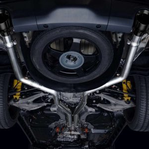 AWE Tuning® Catback Track Edition Exhaust, Black Tips (18-25 Dodge Durango SRT & Hellcat) AWE Tuning® Catback Track Edition Exhaust, Black Tips (18-25 Dodge Durango SRT & Hellcat)