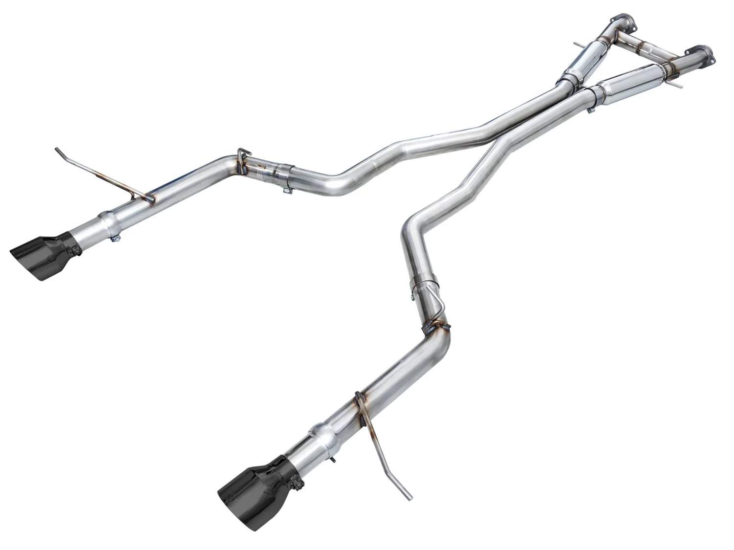 AWE Tuning® Catback Track Edition Exhaust, Black Tips (18-25 Dodge Durango SRT & Hellcat)