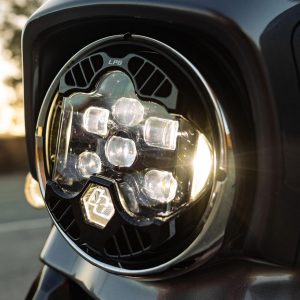 Baja Designs® DOT LP6 Headlight Kit (Amber DRL) for 14-23 Harley Davidson Street Glide Baja Designs® DOT LP6 Headlight Kit (Amber DRL) for 14-23 Harley Davidson Street Glide