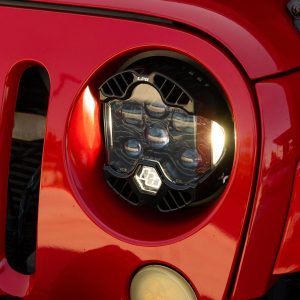 Baja Designs® DOT LP6 Headlight Kit (White DRL) for 07-18 Jeep Wrangler JK