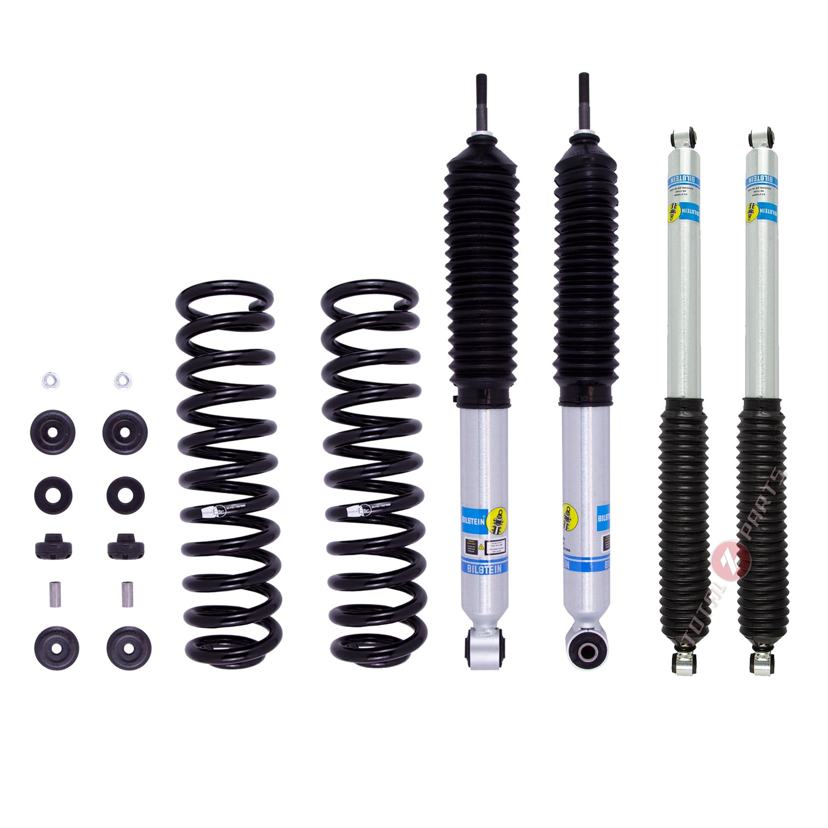 Bilstein® B8 5112 Leveling Kit & Rear B8 5100 Shocks (17-25 Ford F250 / F350 4WD Diesel)