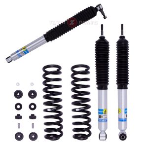 Bilstein® B8 5112 Front Suspension Leveling Kit + Steering Damper (17-25 Ford F250 / F350 4WD Diesel)