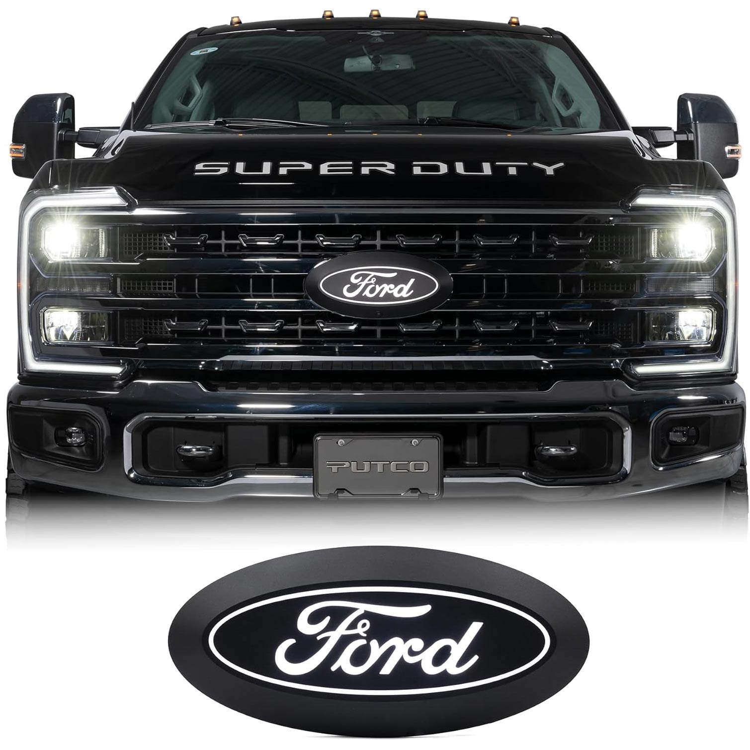 Putco® 92701 Luminix LED Front Emblem Grille Light (11-25 Ford F250 F350 F450 w/o Camera) Putco® 92701 Luminix LED Front Emblem Grille Light (11-25 Ford F250 F350 F450 w/o Camera)