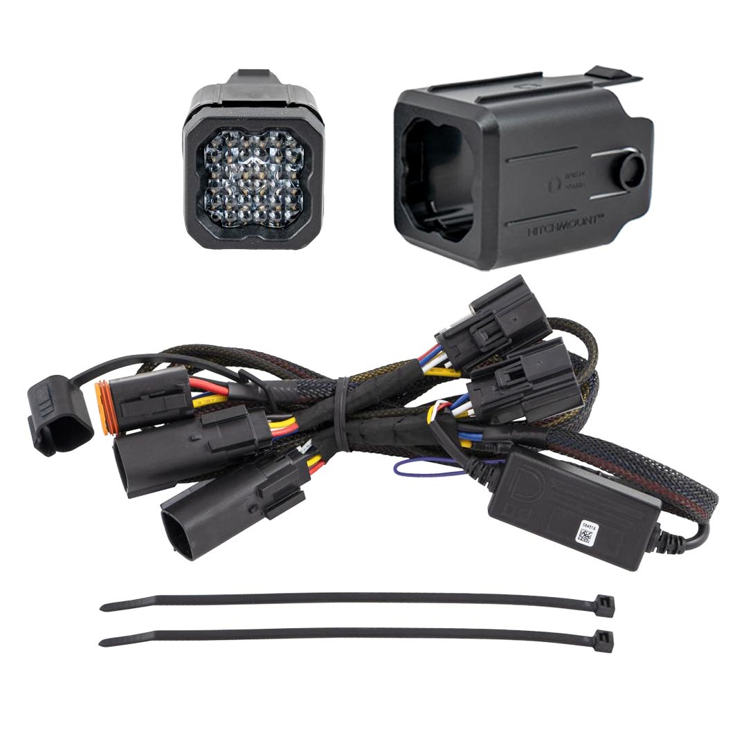 Diode Dynamics® Hitch Mount LED Pod C1R Reverse Brake Light Kit for 19-26 GMC Sierra 1500