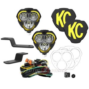 KC HiLiTES™ Flex Era® 3 LED Ditch Light Pods Kit for 21+ Ford Bronco