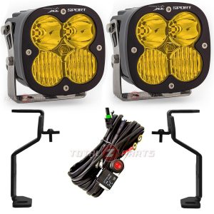 Baja Designs® XL Sport Amber Ditch Lights Kit for 21+ Ford F-150/Raptor/Lightning