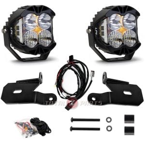Baja Designs® LP4 Pro 5" LED Ditch Light Pods Brackets Kit for 18+ Jeep JL/JT