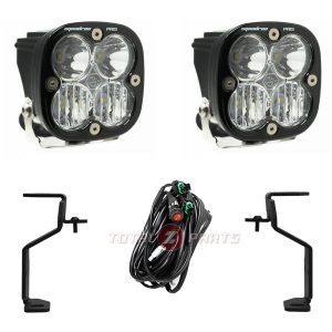 Baja Designs® Squadron Pro Clear Ditch Lights Kit for 21+ Ford F-150/Raptor/Lightning