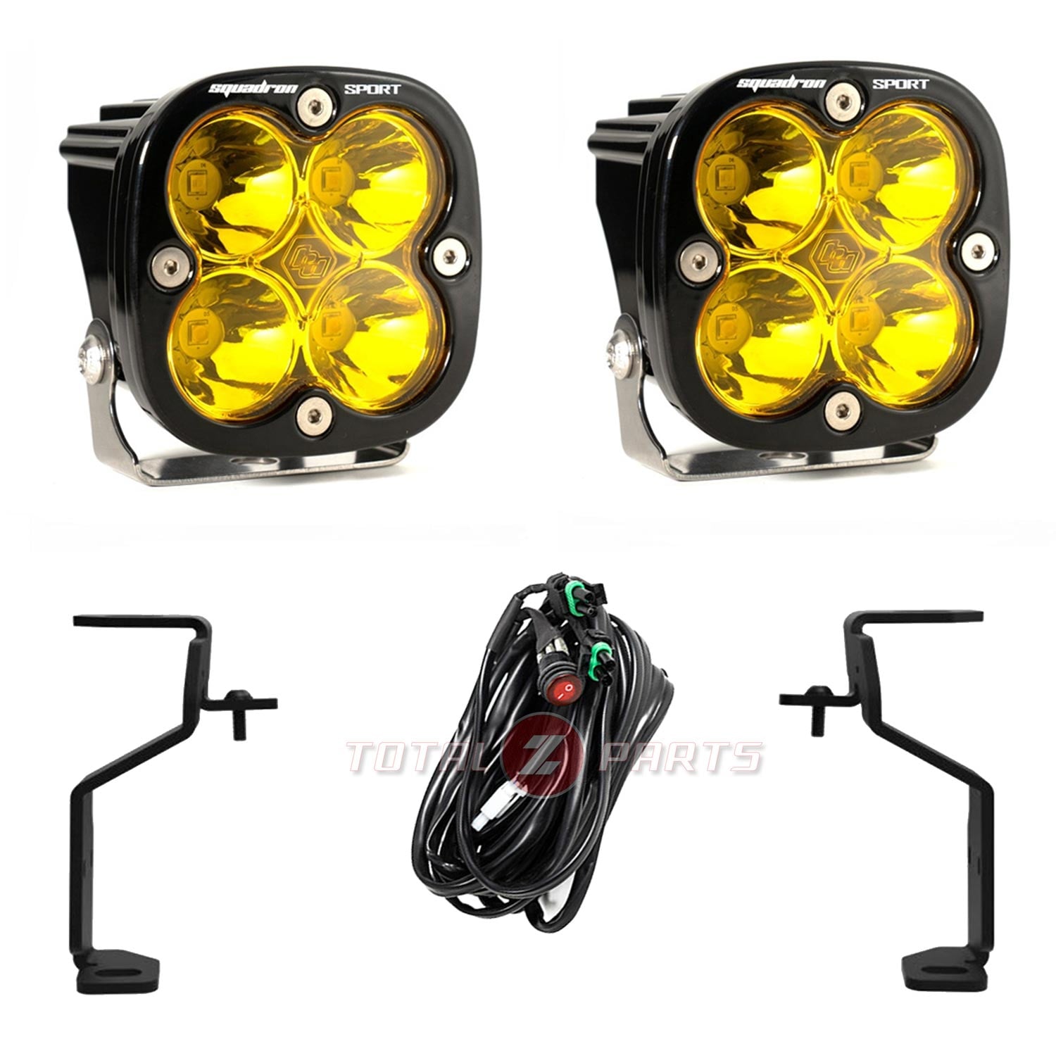 Baja Designs® Squadron Sport Amber Spot Ditch Lights Kit for 21+ Ford F-150/Raptor/Lightning Baja Designs® Squadron Sport Amber Spot Ditch Lights Kit for 21+ Ford F-150/Raptor/Lightning