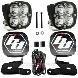 Baja Designs® Squadron Sport 3" Clear Spot Ditch Light Kit for 18+ Jeep JL/JT