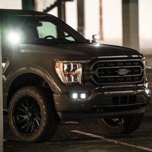 Rigid® D-SS Pro Side Shooter Spot LED Ditch Lights Kit w/Covers (21-UP Ford F150, Raptor) Rigid® D-SS Pro Side Shooter Spot LED Ditch Lights Kit w/Covers (21-UP Ford F150, Raptor)